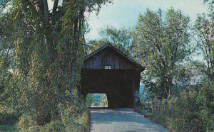 Covered Bridge Old Covered Bridge Pittsford Vermont