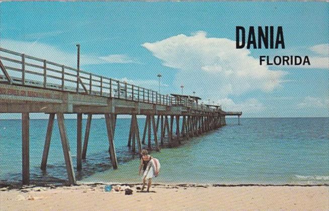 Florida Dania Fishing Pier 1973