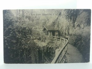 The Chine Gate Shanklin Isle of Wight Vintage Antique Postcard Posted 1905