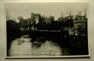 Mint Vintage Kilkenny Castle from St John's Bridge Real Picture Postcard