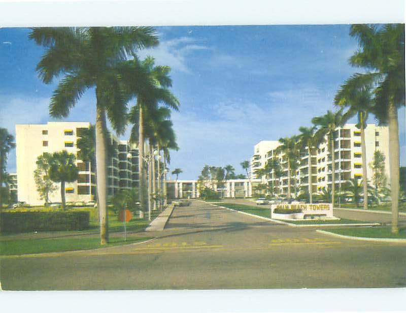 Unused Pre-1980 PALM BEACH TOWERS HOTEL Palm Beach Florida FL hr4946