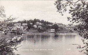 Maine South Bristol Thomsons Inn Real Photo RPPC