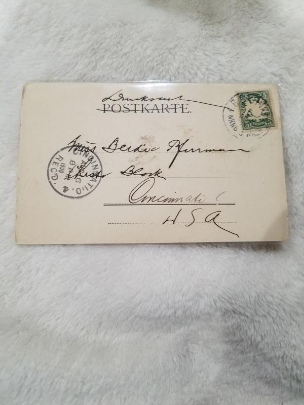 Antique Postcard, Nurnberg, Pellerhaus  Posted 1900