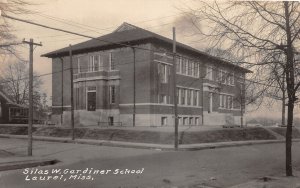 J67/ Laurel Mississippi RPPC Postcard c1940s Silas Gardiner School  243