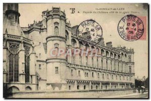 Postcard Old Saint Germain En Laye Facade du Chateau rating instead Thiers