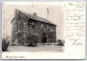 Oldest House in Dayton Ohio OH 1907 UDB Postcard B14