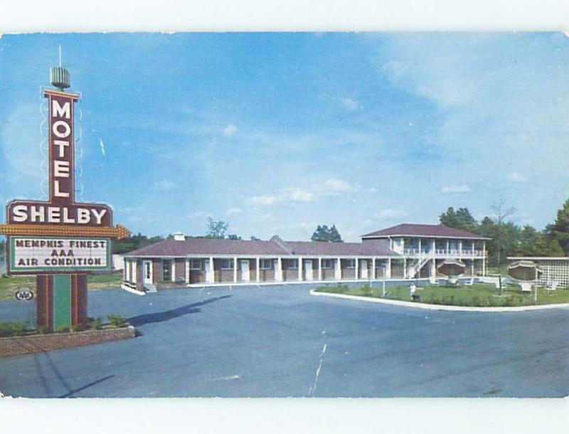 1950's SHELBY MOTEL Memphis Tennessee TN ho4697