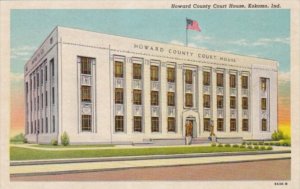 Indiana Kokomo Howard County Court House Curteich