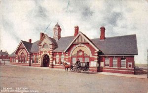 Bexhill England Train Station Vintage Postcard AA41917