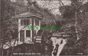 Isle of Man Postcard - Groundle Glen Water Wheel   RS37212