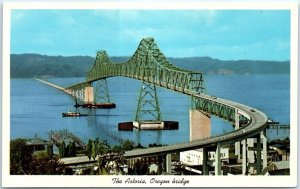 Postcard - The Astoria, Oregon bridge - Astoria, Oregon