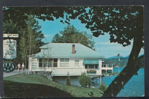 America Postcard - Cottages, Mirror Lake Inn, Lake Placid, New York RS19734