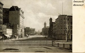 DC - Washington. Pennsylvania Avenue circa 1900