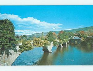 Unused Pre-1980 BRIDGE OF FLOWERS Shelburne Falls Massachusetts MA r9990