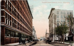 Winnipeg Manitoba Donald Street MB c1905 Mowbray MAN Cancel Postcard H61