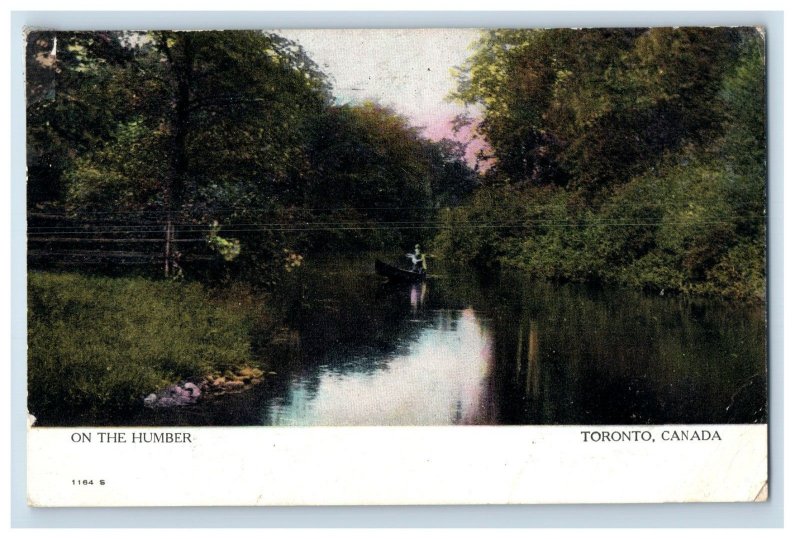 1900-10 On The Humber Toronto Canadian Vintage Postcard F28E