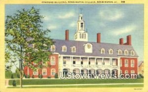 Commons Bldg, Bennington College - Vermont