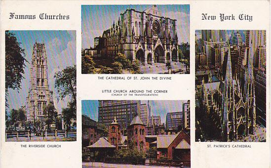 Famous Churches New York City 1955