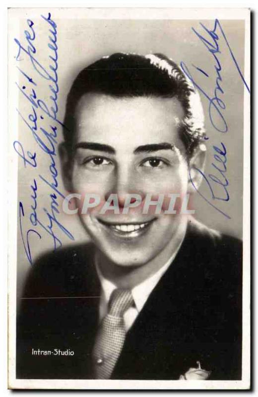 Postcard Old Cinema Rene Smith Autograph