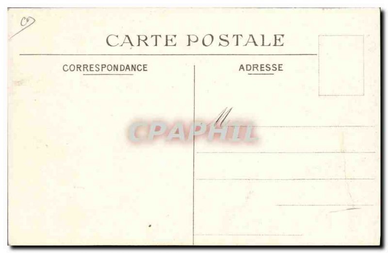 Old Postcard Paris Hotel Mint coins A mill