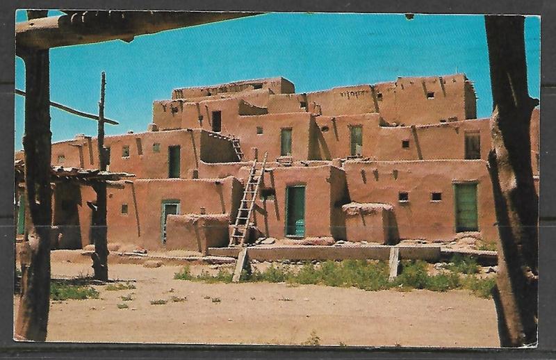 Native American Taos Pueblo - [MX-094]