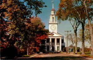 Maine Kennebunkport South Congregational Church 1957