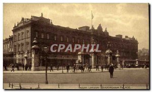 Old London Postcard Buckingham Palace