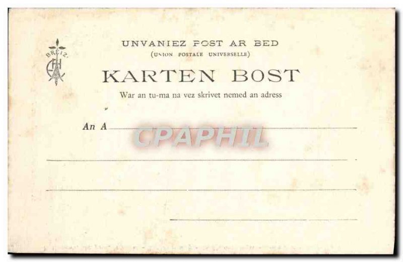 Old Postcard Calvary St. Thegonnec Botrel