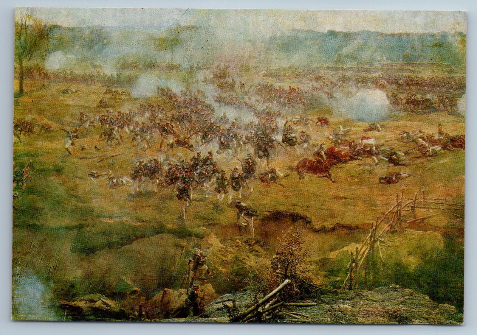 Битва фонков. Рубо Бородинская битва. Панорама Рубо Бородинская битва. Бородинская панорама Рубо. Ф А Рубо Бородинская битва.