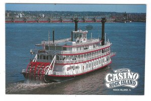 Jumer's Casino, Rock Island, Illinois, standard chrome postcard
