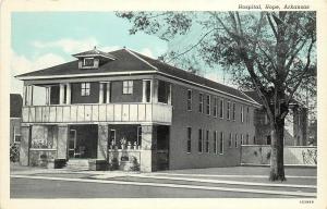 1915-1930 Printed Postcard; Hospital, Hope AR Hempstead County Unposted