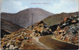 South Africa Mitchell's Pass Ceres Cape Town Vintage Postcard C049