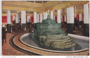 Illinois Chicago Fountain In Pompeiian Room Congress Hotel and Annex 1913