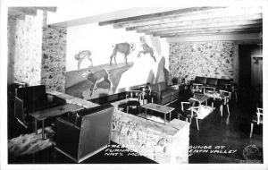 1940s Cocktail Lounge Interior Furnace Creek Frasher Death Valley Inyo RPPC