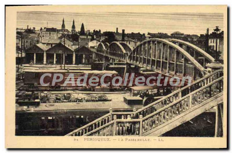 Postcard Old PERIGUEUX Gateway