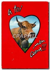 Postcard Modern Cow