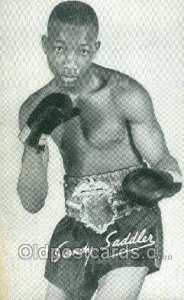 Sandy Saddler Boxer, Boxing Unused 