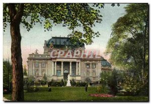 Old Postcard Wiesbaden Kongi Theater