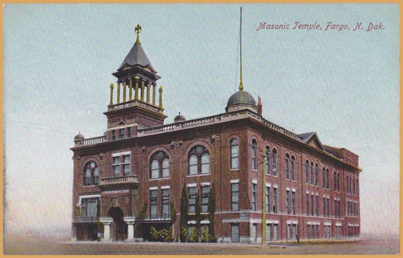 Fargo, N. Dak., Masonic Temple - 