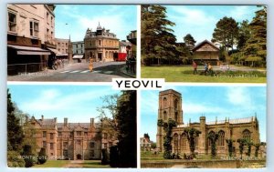 YEOVIL multiview Somerset ENGLAND UK Postcard