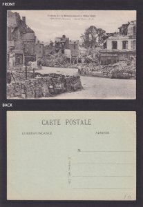 FRANCE, Postcard, Péronne, Grand Place, WWI