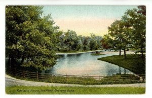 ME - Portland. Deering's Oaks, The Pond