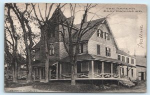 EAST MACHIAS, Maine ME ~ THE TAVERN c1910s Washington County Postcard