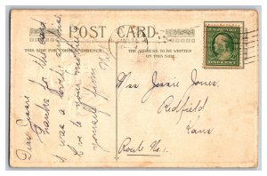 Vintage Embossed Postcard A Blessed And Holy Easter Day