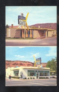 CEDAR CITY UTAH SUGAR LOAF CAFÉ RESTAURANT ST. GEORGE UT. ADVERTISING POSTCARD