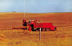 Threshing Machine North Eastern Montana, USA Farming Equipment Unused 