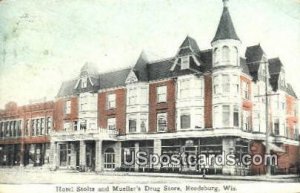 Hotel Stolte & Mueller's Drug Store - Reedsburg, Wisconsin