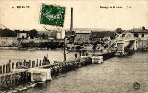 CPA AK ROANNE Barrage de la Loire (339515)