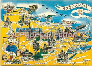 Modern Postcard Normandy