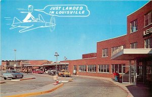 Postcard 1950s Kentucky Louisville Standiford Field Airport Dexter KY24-2325